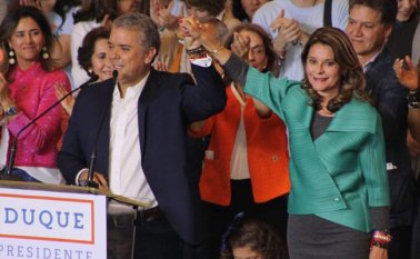 Colombia no tiene embajador en Venezuela desde hace un año. Duque fue electo el domingo como presidente de Colombia. Tomada de Twitter