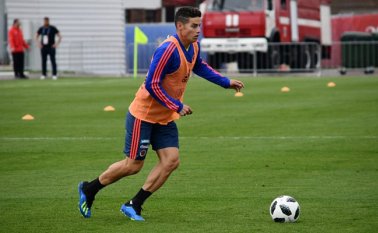 James Rodríguez. Facebook