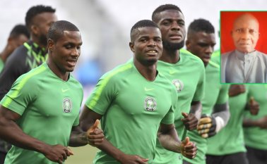 Aika aseguró a los hinchas que Nigeria podría dar vuelta la situación y convertirse en el primer elenco africano en ganar el Mundial. AFP