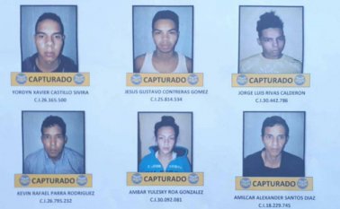 Las autoridades también libraron orden de captura contra dos funcionarios policiales que estarían relacionados con esta organización criminal. Eilyn Cardozo