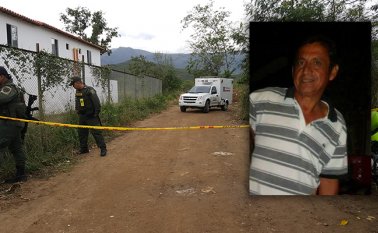 El homicidio ocurrió a las 8:30 de la mañana del martes, en la trocha La Carbonera. Cortesía