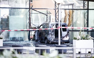 Según la policía se trata de un acto intencionado. AFP