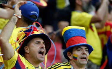 Los colombianos estarán, como siempre, apoyando a su selección.
 Colprensa