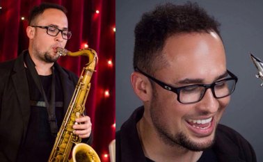 Javier Vivas quiere “escribir música, grabar, tener mi grupo, enseñar, viajar y seguir tocando”. Martín Cohen