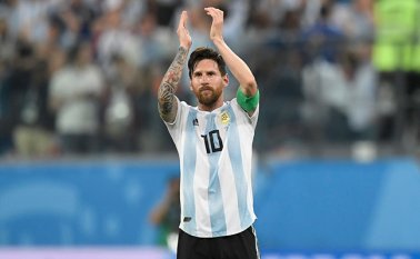 Lionel Messi, futbolista de la selección Argentina. AFP