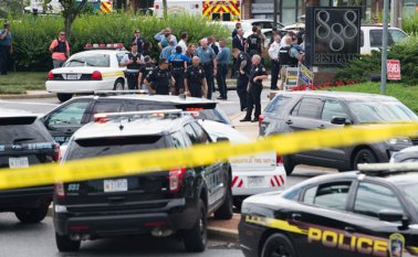 El tiroteo dejó cinco muertos. AFP