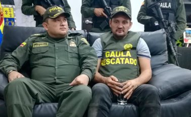 Luis Ariel Ramírez Martínez tiene 40 años.  Policía