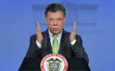 Juan Manuel Santos deja su gobierno con un nivel muy bajo de popularidad, a pesar de los evidentes logros alcanzados en su mandato Colprensa