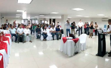 En Ocaña el director nacional del IGAC, Juan Antonio Nieto Escalante, dio a conocer los resultados de estudios que durante dos años permitieron consolidar el Sistema de Información Geográfico.
Cortesía