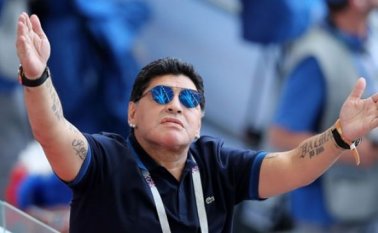 Diego Maradona. Internet