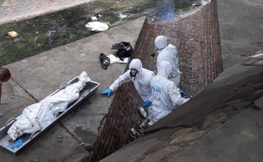 La Brigada interinstitucional contra homicidios ( Brinho) procedió con el levantamiento del cuerpo. La Opinión