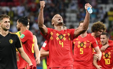 Bélgica se mantuvo firme, por momentos cedió la posesión y resistió con firmeza los intentos de rebelión de los brasileños. AFP