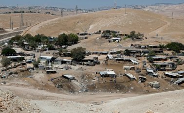 Las autoridades israelíes estiman que fue construido ilegalmente. AFP