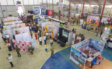 Más de 100 stand permanecerán abiertos durante los tres días de feria. Archivo