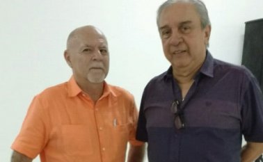 Gerardo Raynaud y Patrocinio Ararat. Cortesía