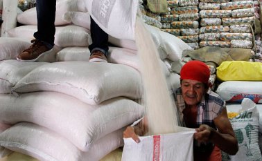 El arroz importado es parte del problema que hoy enfrentan los productores del país. Archivo
