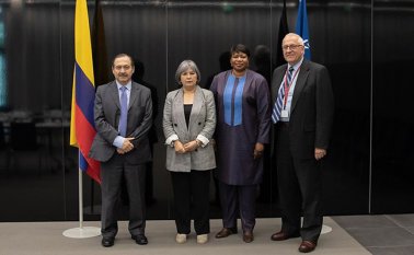 Este encuentro se da un día después de que el general Henry Torres Escalante, acusado de presuntos ‘falsos positivos’, asistiera a su primera audiencia en la JEP. Colprensa