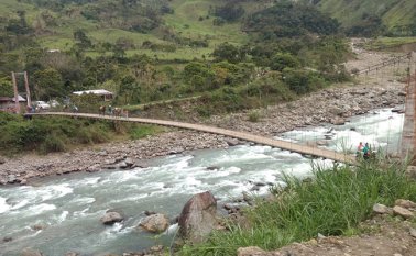 Se construirá el puente peatonal y vehicular Bolivia. Cortesía