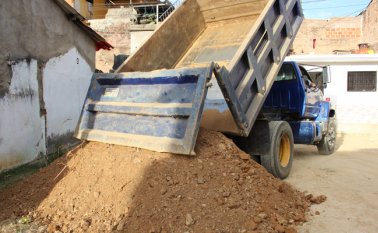 Comienza la ejecución de los trabajos encaminados a recuperar calles en el municipio de Ocaña. Cortesía