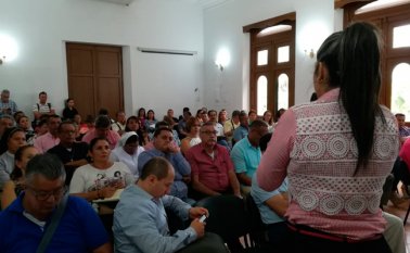 Los rectores recibieron información necesaria para el buen funcionamiento del programa.  Cortesía