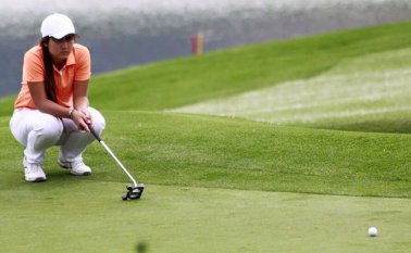 Paula Sofía Suárez es una de las figuras del golf universitario en Estados Unidos. Cortesía