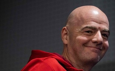 Presidente de la FIFA, Gianni Infantino. AFP