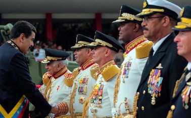 El presidente Nicolás Maduro realizó las declaraciones en un acto con militares. Colprensa