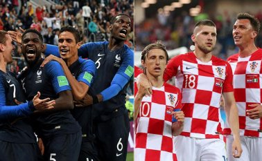 Franceses y croatas nunca se han enfrentado en una final. Internet