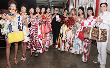 Aura Berlín, Criss Ortiz, Julieth Vanessa Gamboa, Mariana Unibio, Marcela Valero, Vanessa Quintero, el diseñador John Jairo Ortiz, Andry Gélvez, Laura Rolón, Sindy Soto, Luzgui Cujavante y José Daniel Molina.
Obando