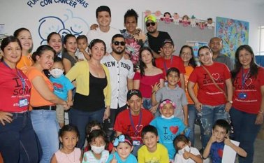 Esta sorpresa fue recibida por los niños con gran alegría. Juan Pablo Cohen