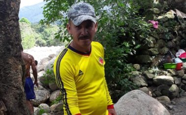 Fabián Rosales Niño, presidente de la Junta de Acción Comunal de La Sabana. Cortesía