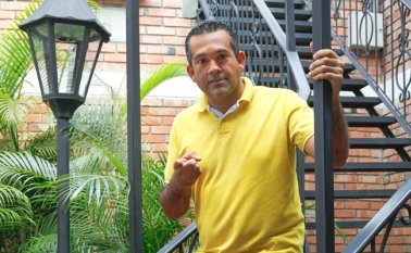 José Luis Amaya es la voz oficial de la narración deportiva de La Voz del Norte. Mario Franco