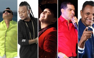 Ciro Quiñónez, Mr Black, Giovanny Ayala, Peter Manjarrés y Omar Geles cantarán en la Plaza de  La Opinión