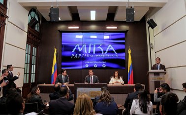 Se trata de la presentación de un proyecto que radicó el Partido Mira. Colprensa