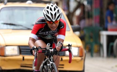 Para la cucuteña Yaneth Gónzalez, la Vuelta a Guatemala es la primera salida internacional representando a la región y al país. Archivo