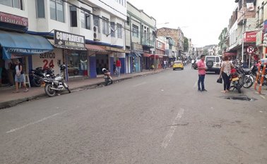 El hecho se presentó en el centro de la ciudad. La Opinión