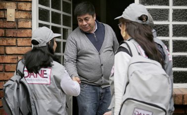 El balance es positivo, si se tiene en cuenta que se logró recoger los información de 11,1 millones de hogares. Colprensa