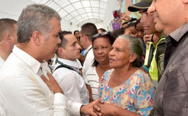 En el seminario Menor San Luis Bertrán, el mandatario llevará a cabo un taller denominado ‘Diálogo social del Catatumbo’, con miembros de la comunidad de Tibú, entre los que se encuentran sectores empresariales. Tomada de Twitter