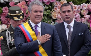 Posesión del presidente Iván Duque.   Colprensa