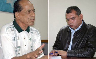 Justo Pastor Castellanos  (izquierda), Jensy Miranda (derecha). La Opinión