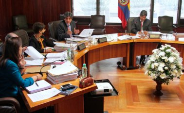 Hasta el momento la Corte Constitucional ha aprobado 40 leyes, decretos y actos legislativos aprobados en el Congreso de la República. Colprensa