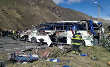 El autobús tenía la ruta Neiva-Pitalito-Mocoa-Villa Garzón-La Hormiga-San Miguel-Ecuador-Lago Agrio y viceversa. AFP