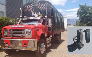 Las víctimas se movilizaban en un camión, en la vía Cúcuta-Tibú, sector El Tablazo, cuando fueron retenidas. Cortesía