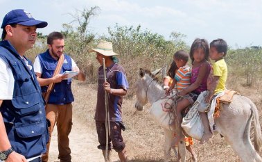 El objetivo es que para 2030 los niños del país tengan la mejor nutrición de América Latina. Archivo
