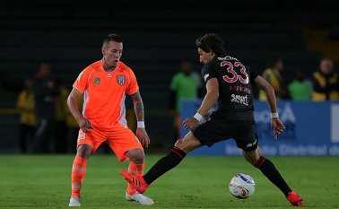 Independiente Santa Fe vs Envigado. Colprensa