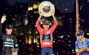 Nairo Quintana ya está inscrito en la Vuelta a España. Archivo