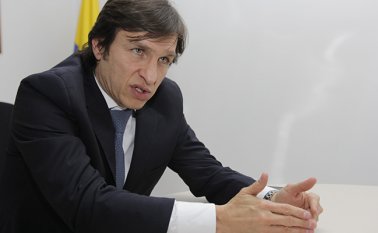 Superintendente de Puertos y Transporte, Javier Jaramillo. Colprensa