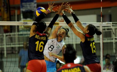 El voleibol fue uno de los deportes de conjunto que dio medallas en los Juegos Centroamericanos. Colprensa