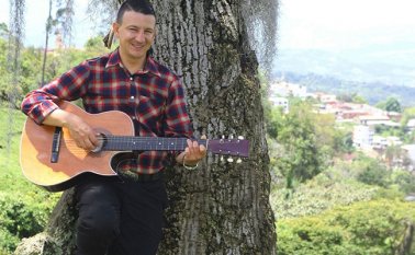 Manuel Antonio Santamaría está activo en la Policía. Cortesía