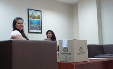 Para aprobarse, la consulta necesita que el 33% del censo electoral (más de 12 millones de ciudadanos) digan sí. Puesto de votación en Ankara, Turquía. Tomada de Twitter